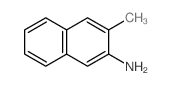 3-甲基-2-萘胺结构式