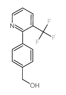 {4-[3-(trifluoromethyl)-2-pyridinyl]phenyl}methanol Structure
