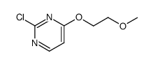 2-chloro-4-(2-methoxyethoxy)pyrimidine结构式