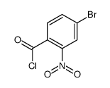 4-溴-2-硝基苯甲酰氯结构式