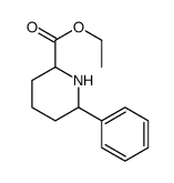 6-苯基哌啶-2-甲酸乙酯结构式