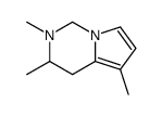 2,3,5-trimethyl-3,4-dihydro-1H-pyrrolo[1,2-c]pyrimidine Structure