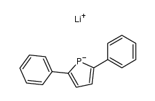diphenyl-2,5-phospholyl-lithium Structure