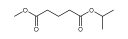 isopropyl methyl glutarate Structure