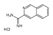 3-甲脒基异喹啉盐酸盐结构式