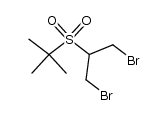 1,3-dibromo-2-(tert-butylsulfonyl)-propane Structure