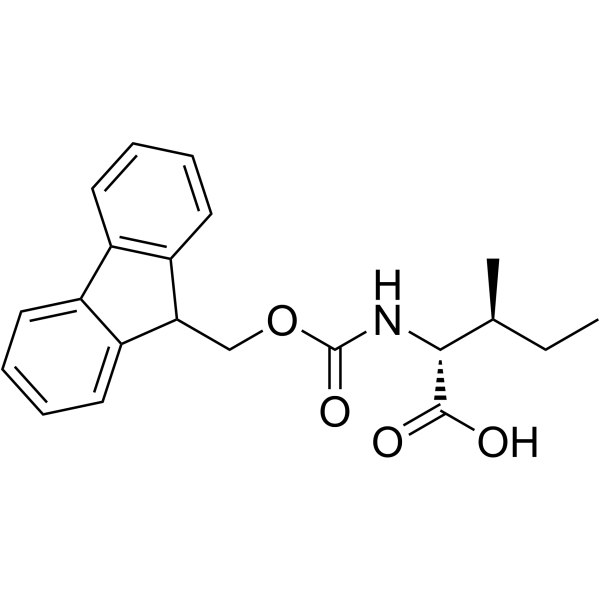 Fmoc-D-别异亮氨酸结构式