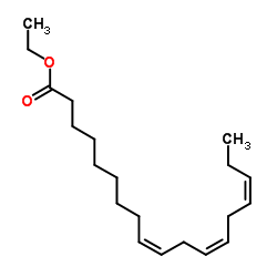 Ethyl linolenate Structure