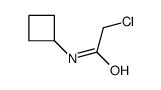 2-氯-n-环丁基乙酰胺结构式