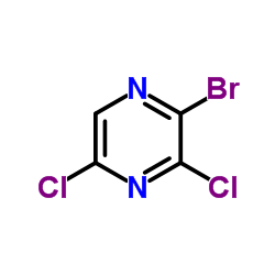 2-Bromo-3,5-dichloropyrazine Structure