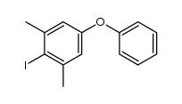 2-iodo-1,3-dimethyl-5-phenoxybenzene结构式