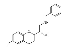 2-(benzylamino)-1-(6-fluoro-3,4-dihydro-2H-chromen-2-yl)ethanol Structure