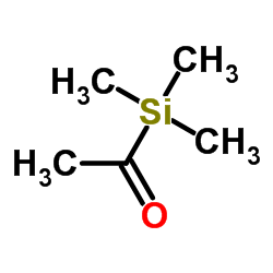acetyl(trimethyl)silane Structure