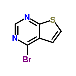 4-Bromothieno[2,3-d]pyrimidine Structure