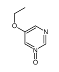 (9CI)-5-乙氧基嘧啶 1-氧化物结构式