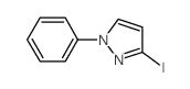 3-碘-1-苯基吡唑结构式