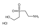 2-(2-aminoethylsulfonyl)ethanol,hydrochloride结构式