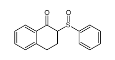 α-tetralone 2-phenylsulfinate结构式