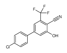 4-氯-3-羟基-5-(三氟甲基)-1,1-联苯-4-甲腈结构式