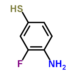 4-氨基-3-氟苯硫酚结构式