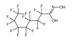 2,2,3,3,4,4,5,5,6,6,7,7,8,8,8-pentadecafluoro-N-hydroxyoctanamide结构式
