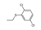ethyl-(2,5-dichloro-phenyl)-sulfide结构式