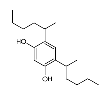 4,6-dihexan-2-ylbenzene-1,3-diol结构式