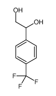 1-[4-(trifluoromethyl)phenyl]ethane-1,2-diol结构式