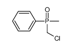 [chloromethyl(methyl)phosphoryl]benzene Structure