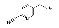 5-氨基甲基-2-氰基吡啶结构式