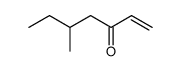 3-oxo-5-methyl-1-heptene Structure