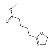 methyl 5-(4,5-dihydro-1,3-oxazol-2-yl)pentanoate结构式