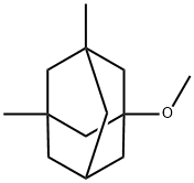 1-甲氧基-3,5-二甲基金刚烷结构式