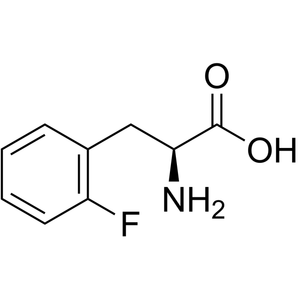 2-Fluorophenylalanine structure