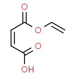 Maleic acid hydrogen 1-vinyl ester结构式