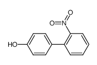 4'-hydroxy-2-nitrobiphenyl结构式