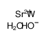 strontium,dioxido(dioxo)tungsten Structure