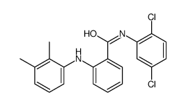 N-(2,5-dichlorophenyl)-2-(2,3-dimethylanilino)benzamide Structure