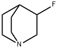 3-fluoro-1-azabicyclo[2.2.2]octane Structure