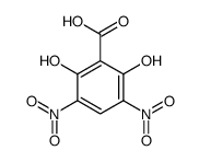 2,6-dihydroxy-3,5-dinitrobenzoic acid结构式