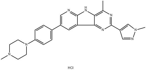 GNE 220 Hydrochloride结构式