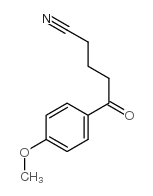 5-(4-METHOXYPHENYL)-5-OXOVALERONITRILE结构式