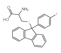 L-Cysteine,S-[9-(4-fluorophenyl)-9H-fluoren-9-yl]- Structure