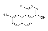 9-amino-2,3-dihydrobenzo[f]phthalazine-1,4-dione结构式
