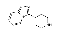 3-(哌啶-4-基)咪唑并[1,5-a]吡啶结构式