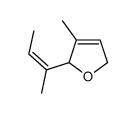 2-but-2-en-2-yl-3-methyl-2,5-dihydrofuran结构式