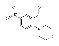 2-吗啉-5-硝基苯甲醛结构式