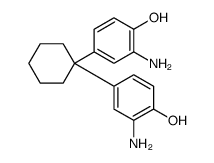 2-amino-4-[1-(3-amino-4-hydroxyphenyl)cyclohexyl]phenol Structure