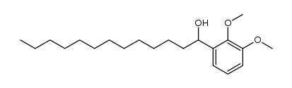 1-(2,3-dimethoxyphenyl)-1-tridecanol Structure