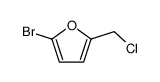 2-溴-5-(氯甲基)呋喃结构式